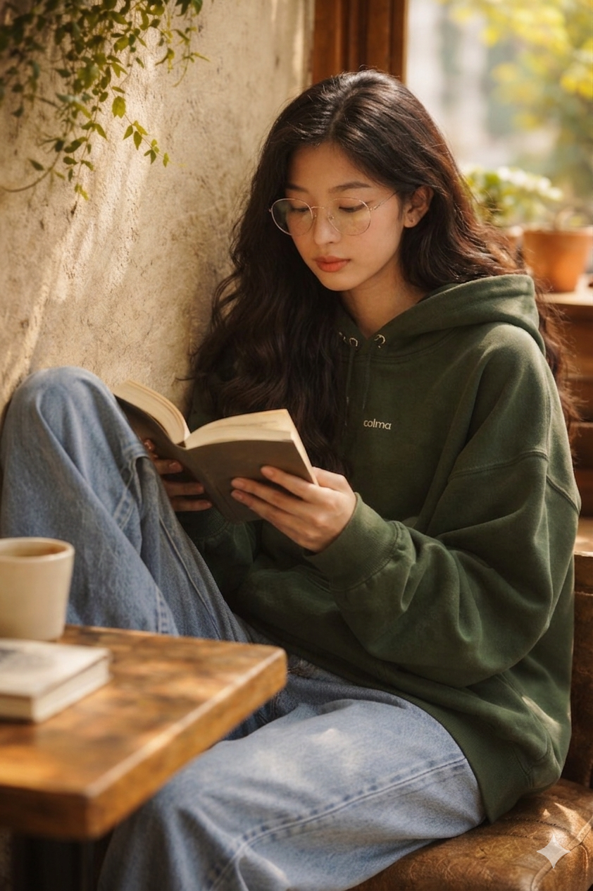 Calma Cotton Hoodie