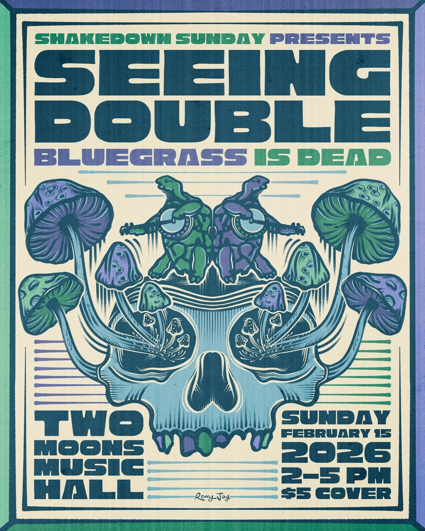 🌹 SHOW ANNOUNCEMENT 🌹 

Dead songs? Yep
Jerry songs? Definitely
Old and In The Way? 100%
Bobby songs? You know it ❤️

Join us for Shakedown Sunday at @twomoonsmusic from 2-5pm on 2/15!

We had this planned before the news of Bob Weir&rsquo;s passin