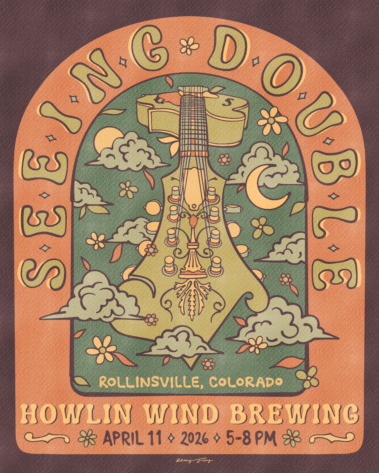 We&rsquo;re headed back up the hill to @howlinwindbrewing on April 11th from 5-8pm! 🎶 

Do you think we&rsquo;ll still be able to get some laps in at @eldoramtnresort before?

🎨 @remyjoyart