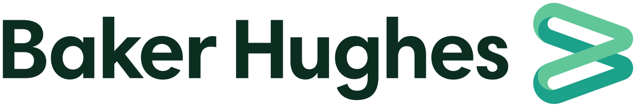 Baker Hughes logo with green stylized 'B' and 'H' symbol.