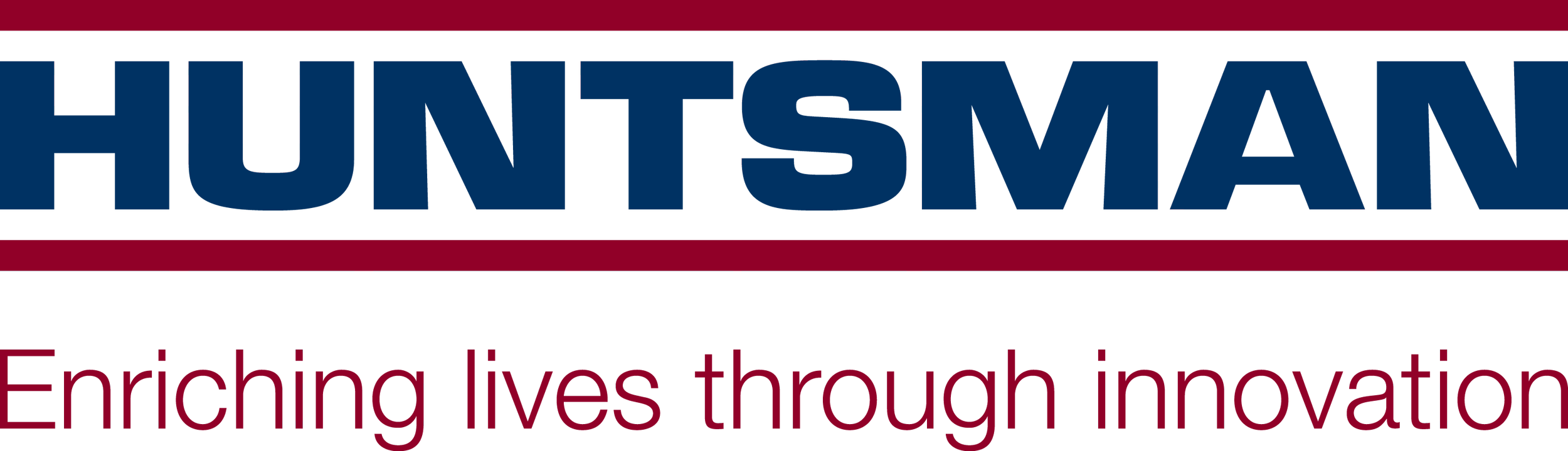 Huntsman logo with the tagline "Enriching lives through innovation" underneath.