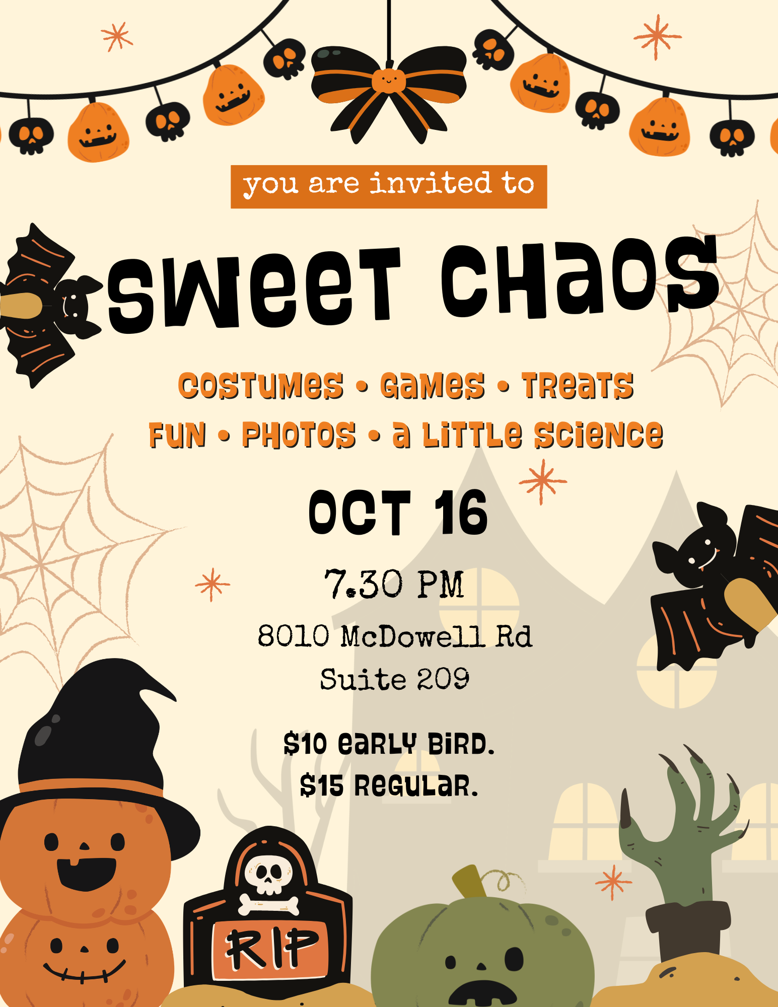 Sweet Chaos: YHC Halloween Event
