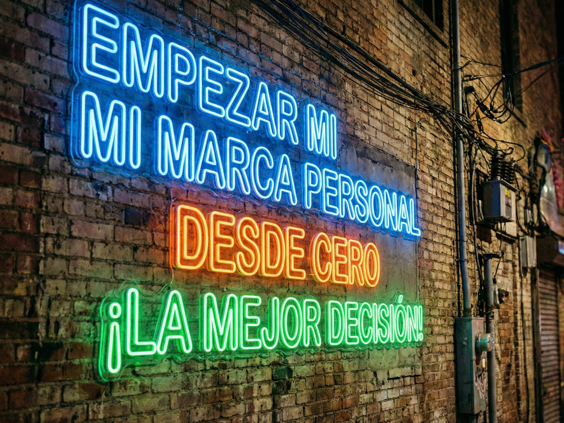 Empecé mi marca personal desde cero (y por qué fue la mejor decisión)