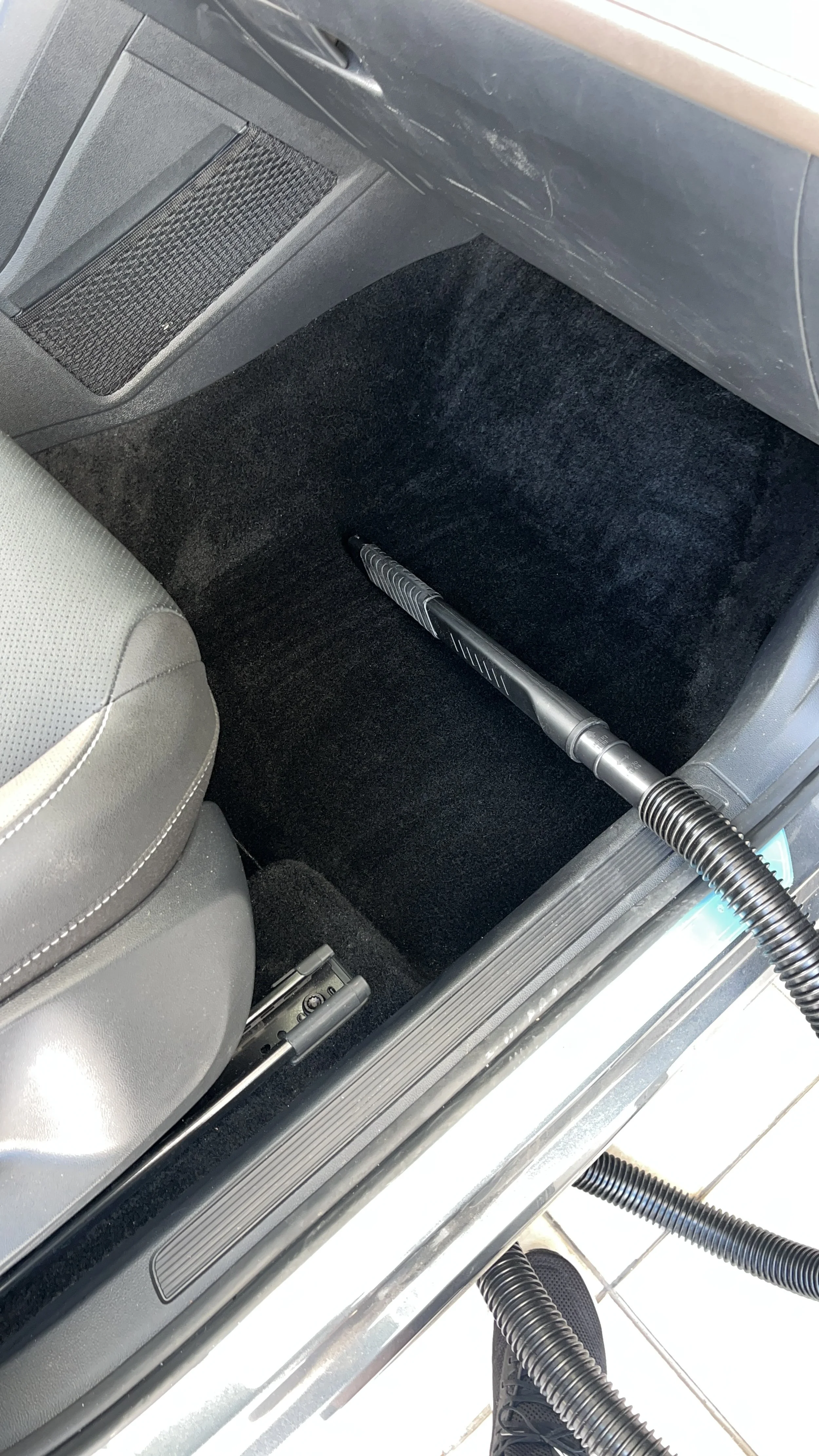 Limpieza completa: asientos, alfombras y detalles sin rastro de suciedad