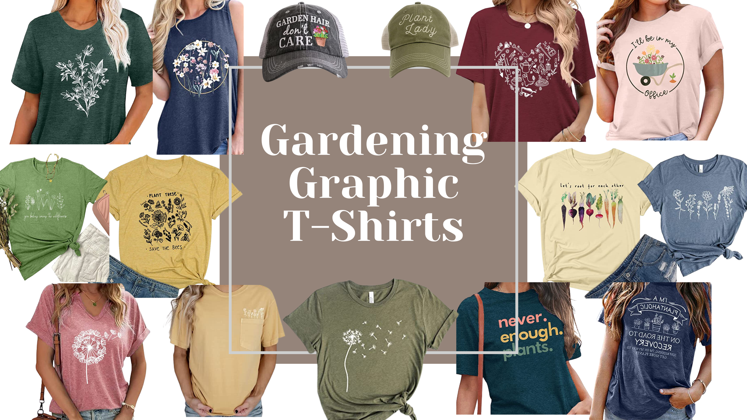 Gardening Graphic T-shirts