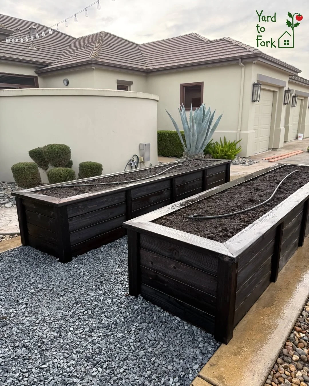 This front yard used to have a bocce ball court that rarely got used. Now it&rsquo;s on its way to becoming something much more exciting&mdash;a thriving foodscape that will soon be producing fresh food for this family.

Winter is actually the most i