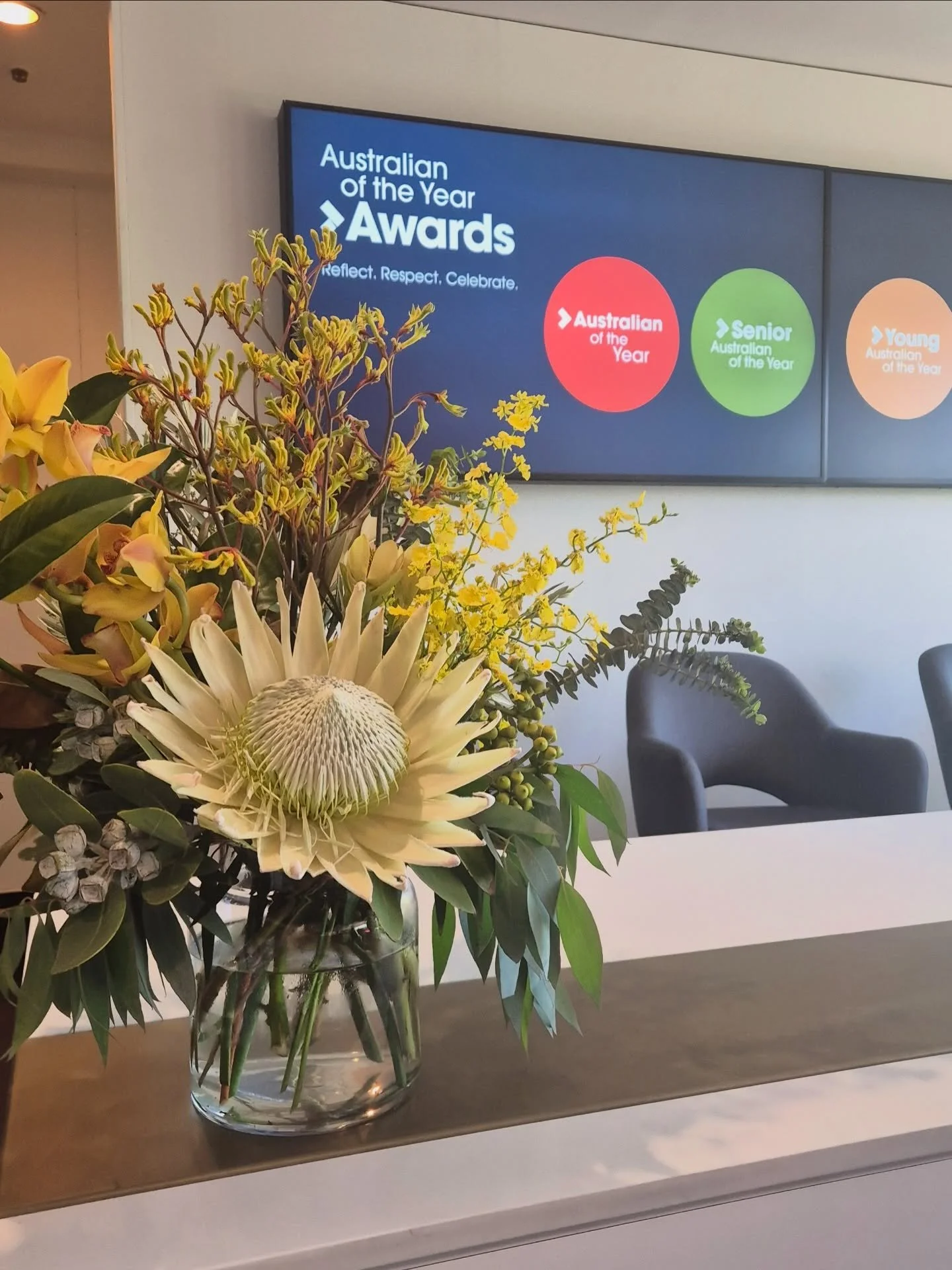 2026 Australian of the Year Awards ☀️

Let us know your colours, flower preferences, and what you need&mdash;we&rsquo;ll do the rest to make your event feel complete.