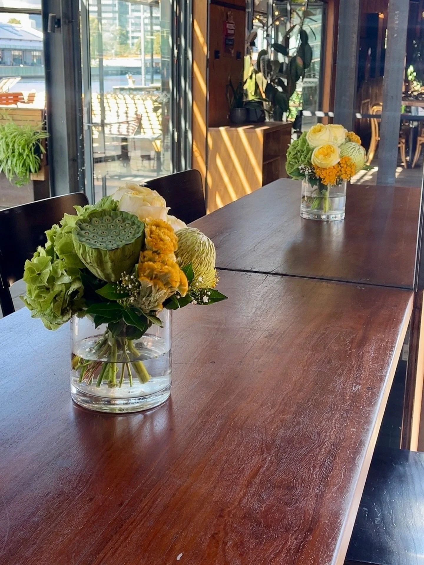 Bright pieces to match Commonwealth Bank&rsquo;s branding for their recent Networking Lunch 🌼