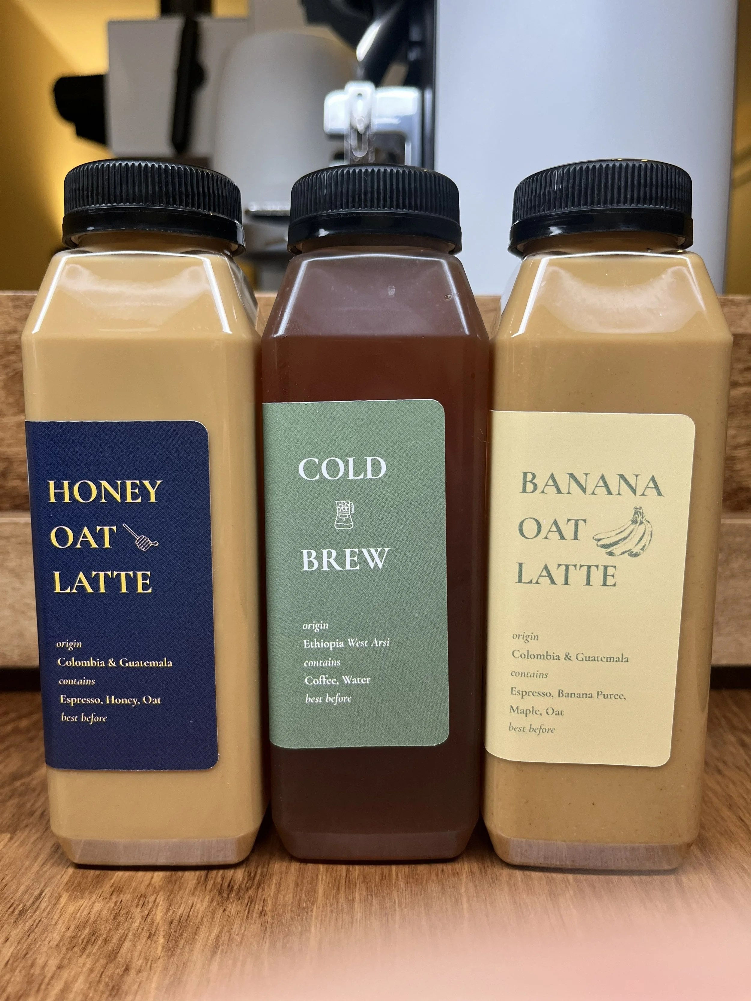 3 Ready to Drink Bottled Drinks