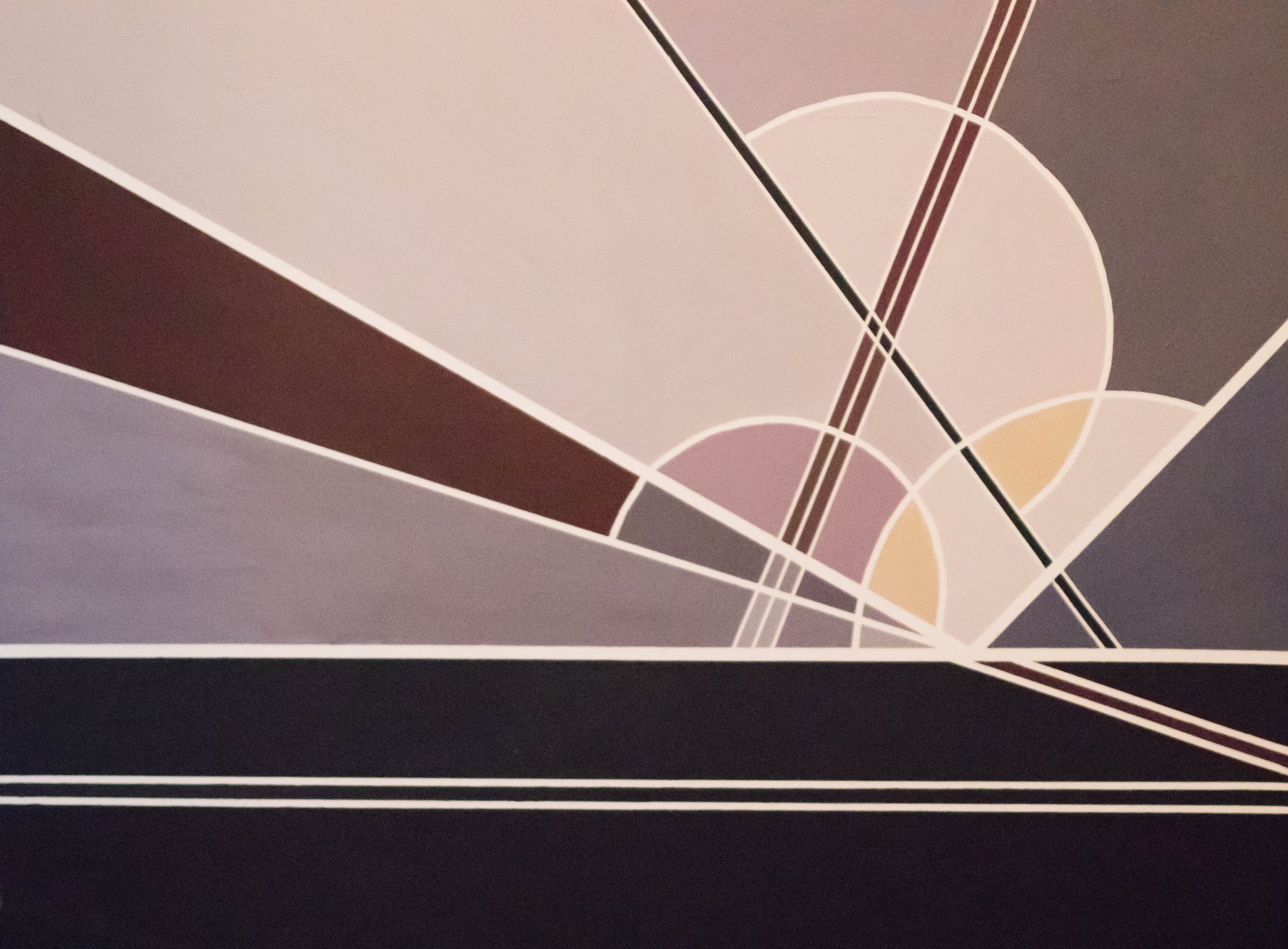 Broken. Acrylic on board, 61x46cm, 2017.