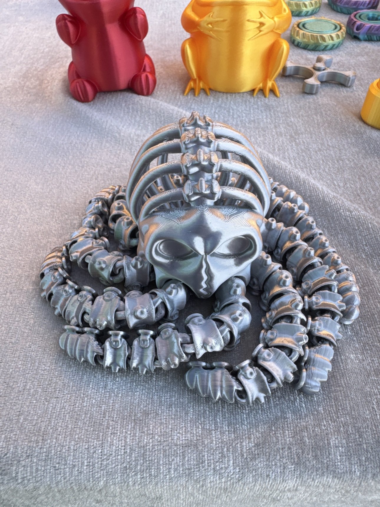 Articulated Skeleton Octopus