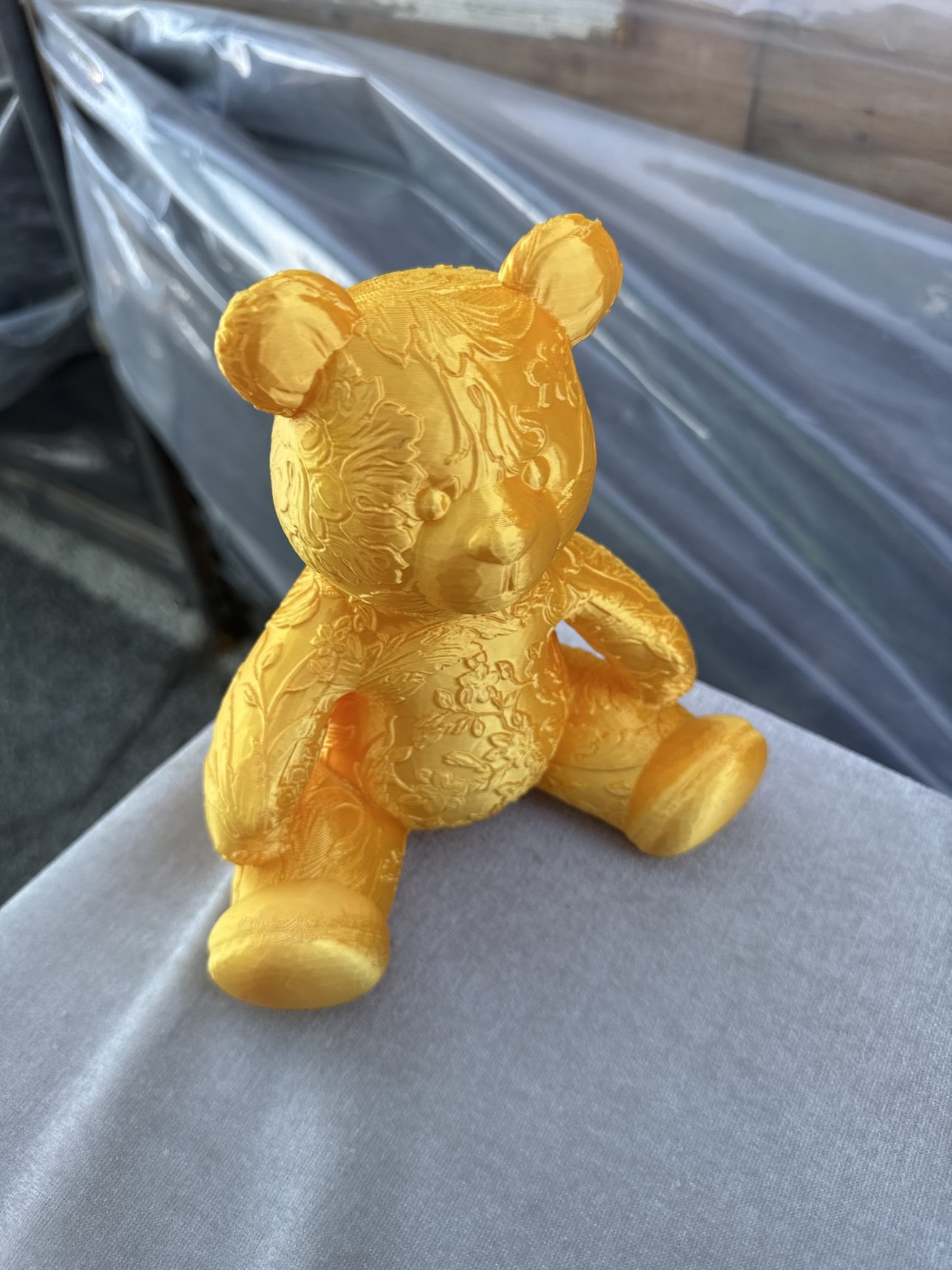 Floral Teddy Bear