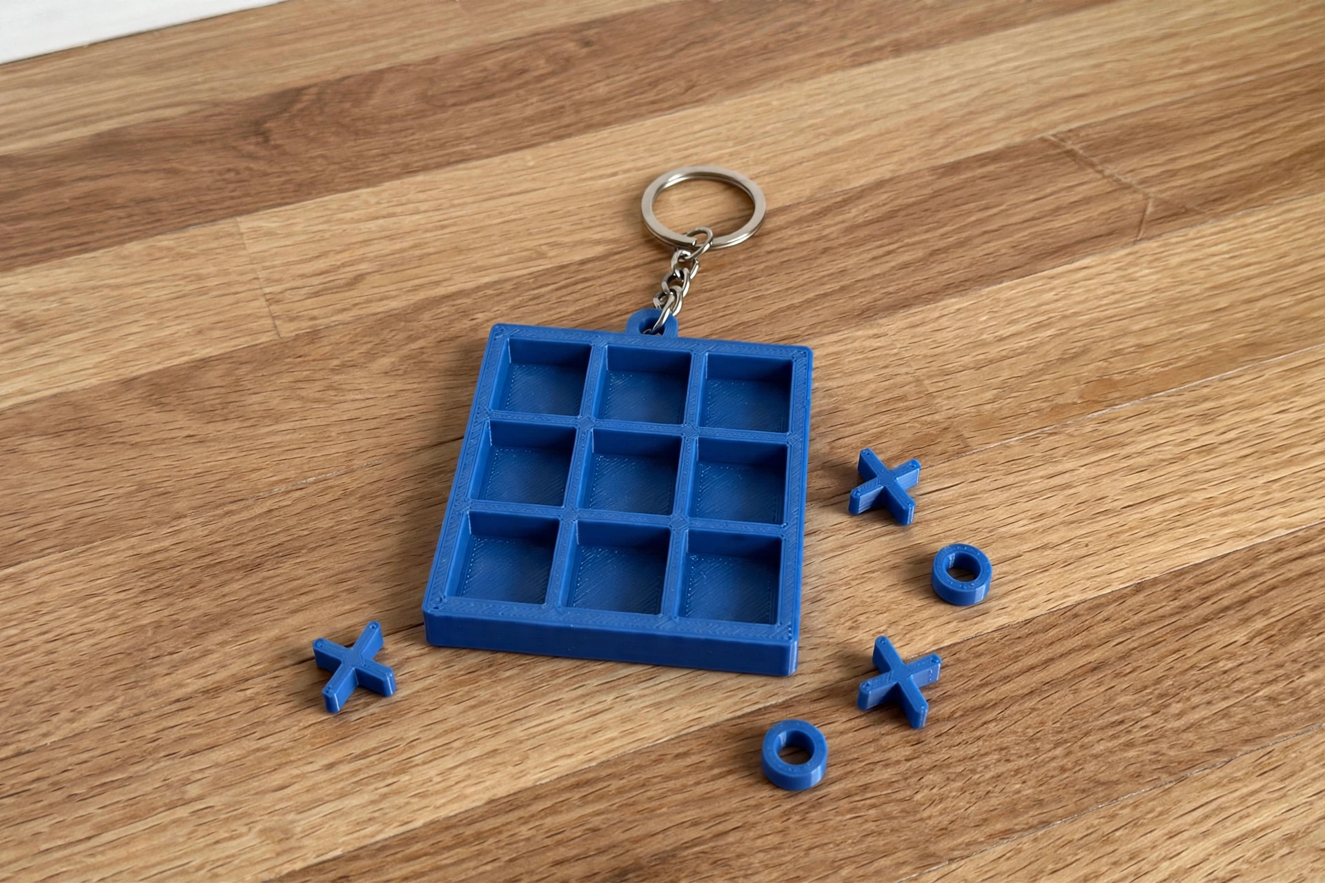 Tic Tac Toe Keychain