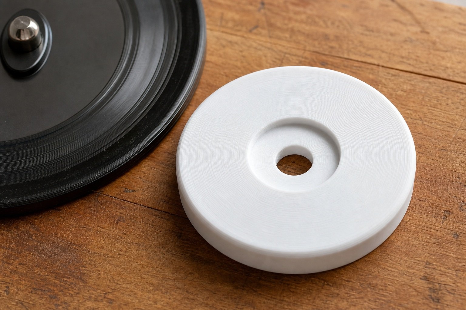 Custom 45 RPM Vinyl Record Adapter