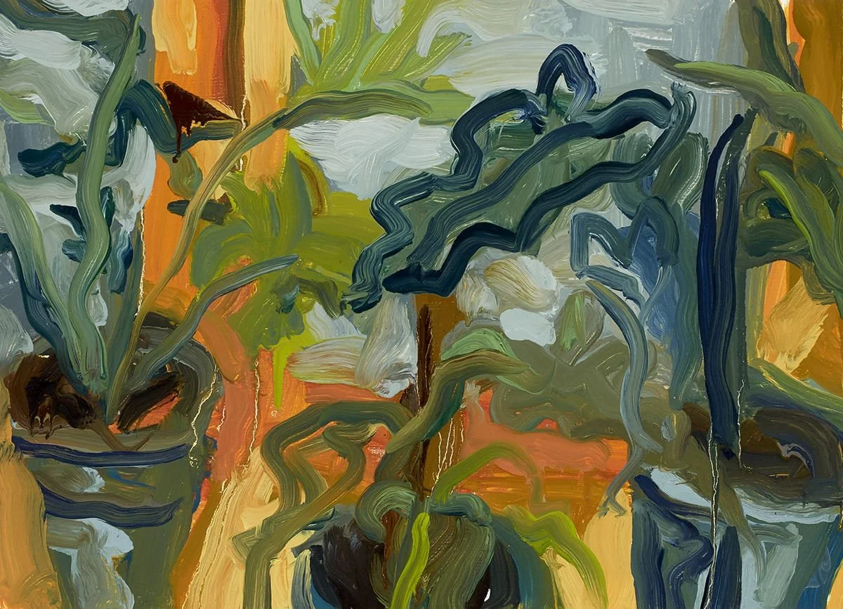   Plant Life  | 2023 | Oil on paper | 11 × 15” 