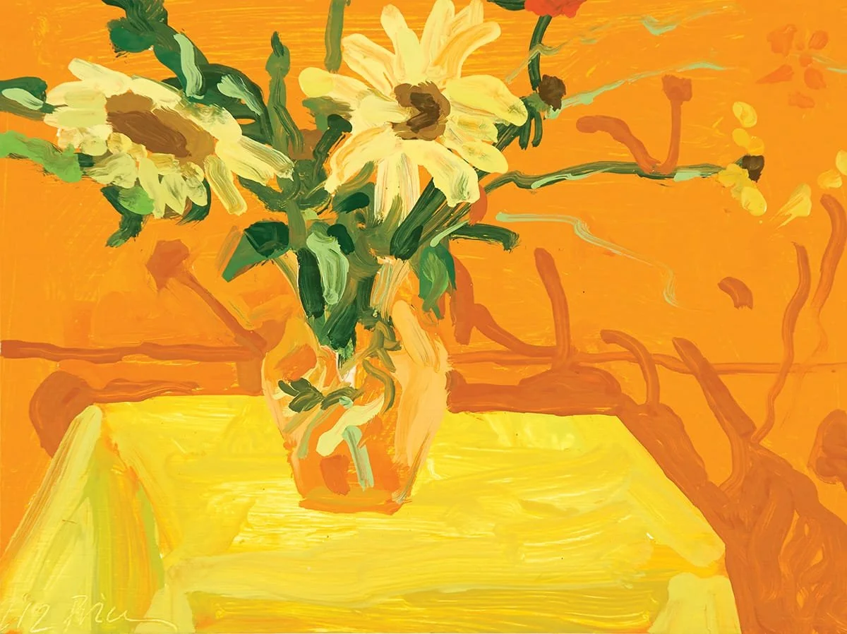   Sunflowers in a Little Pot  | 2018 | oil on panel | 8.75 x 12.75” 