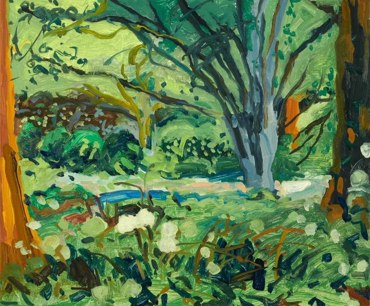   Bob and Mary's Secret Garden  | 2025 | oil on panel | 20" x 24" 