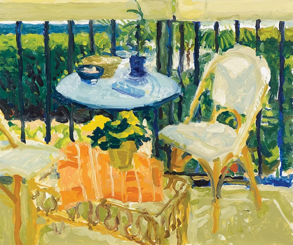   Naples Sun Porch  | 2018 | oil on panel | 20 x 24” 