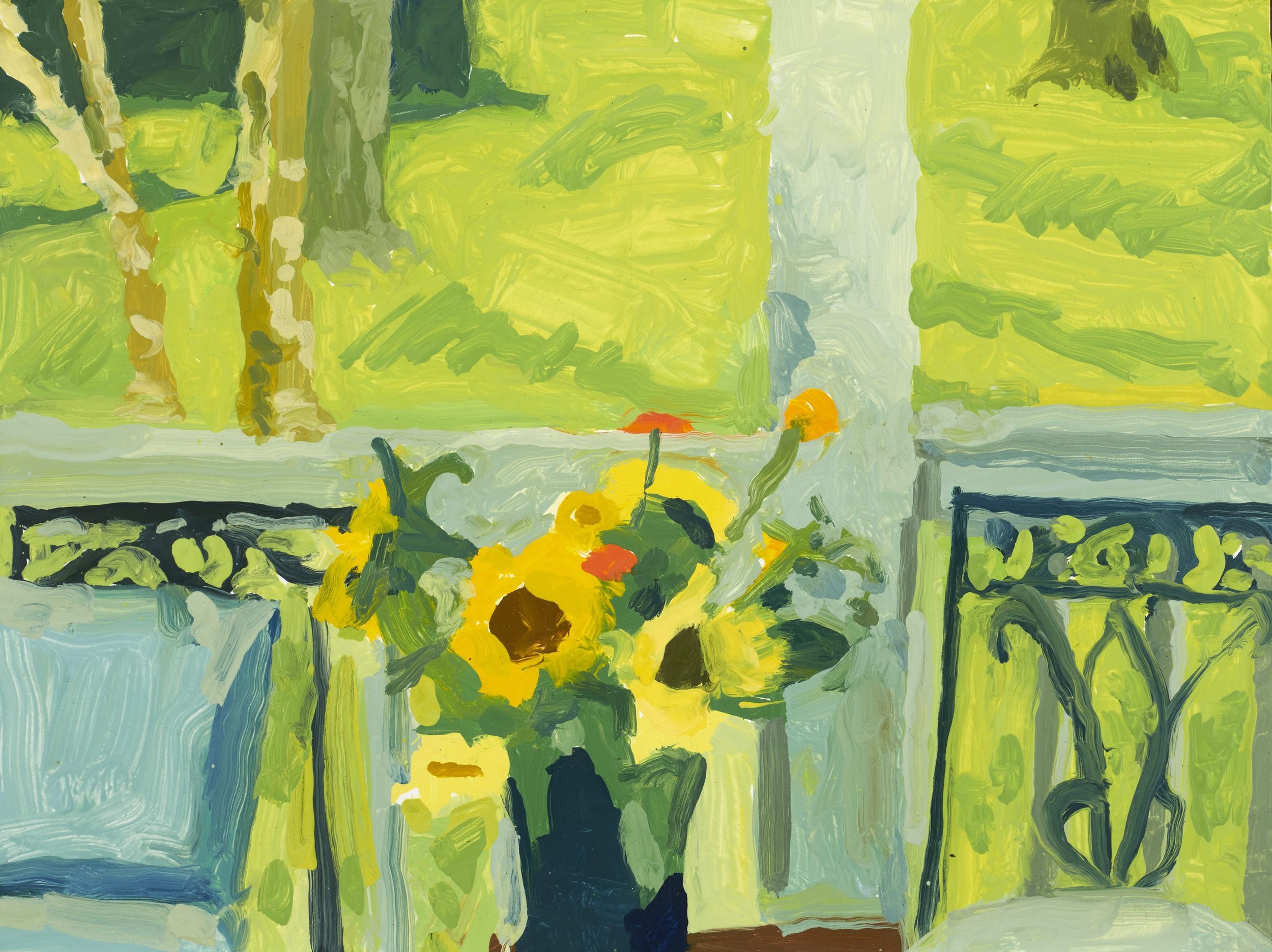   Naples Sun Porch  | 2018 | oil on panel | 20 x 24” 