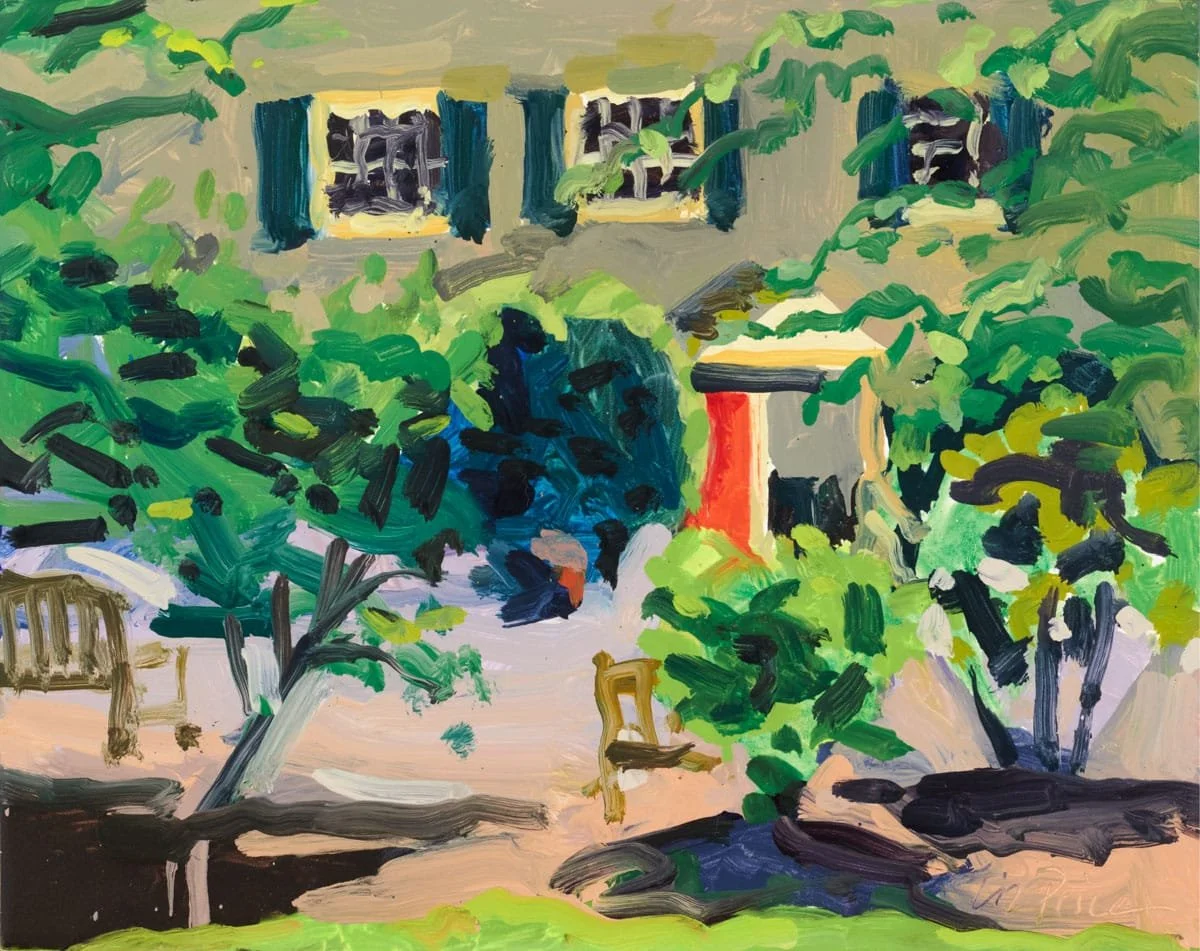  Ridgeland Mansion Front Door  | 2025 | oil on panel | 11" x 14" 
