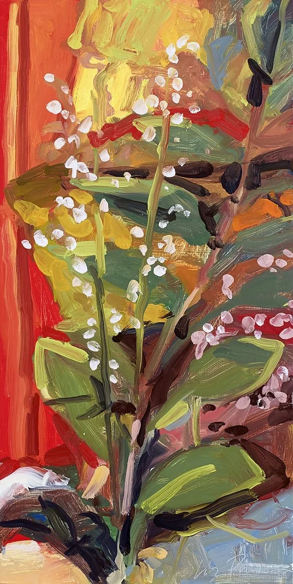   Solomon's Seal  | 2020 | oil on panel | 15 x 30” 