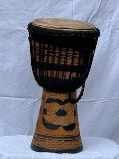 Djembe Drum Tweneboa Wood $250