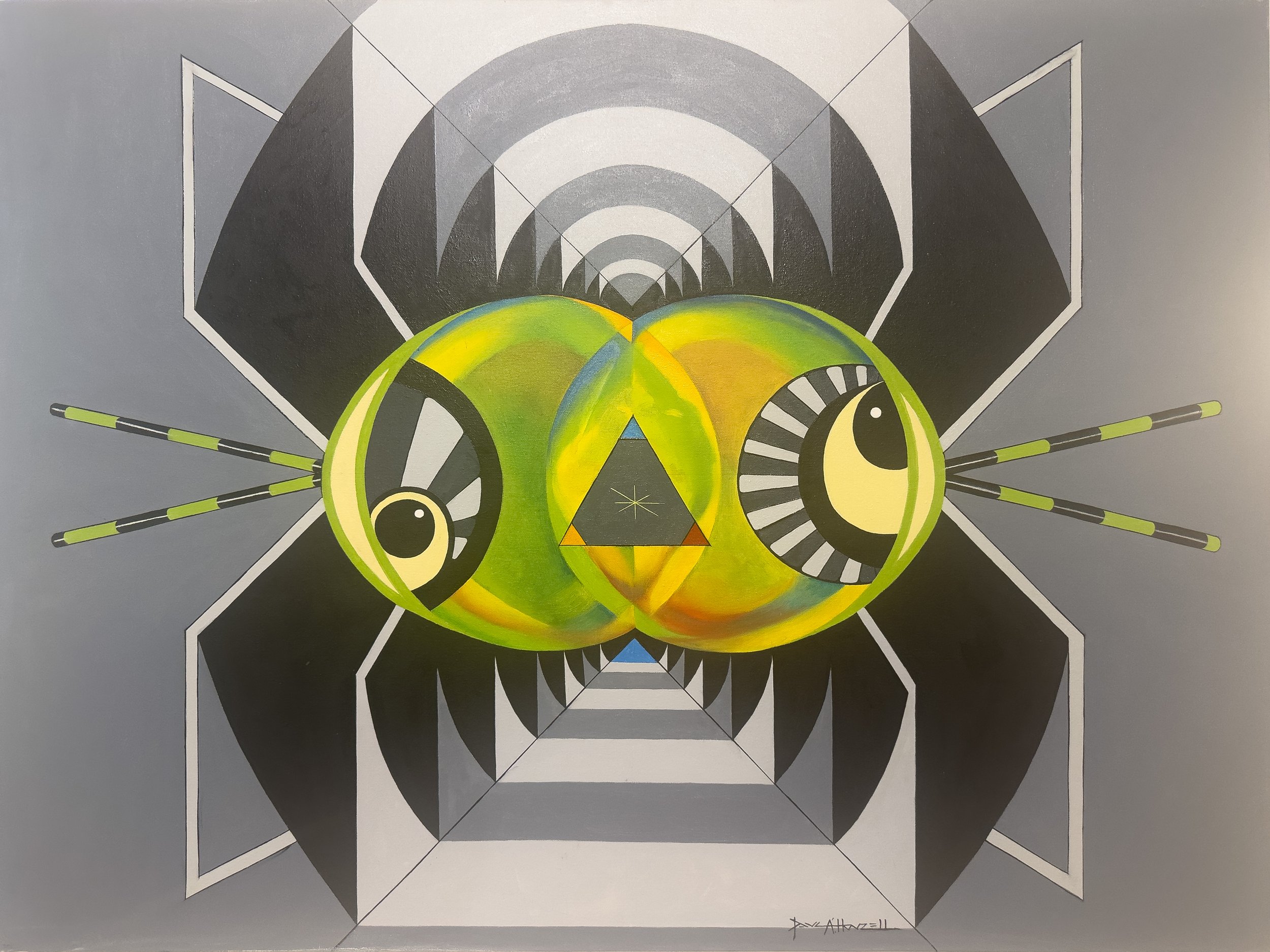 Vesica Piscis
36"x48"  Oil on Canvas $25,000