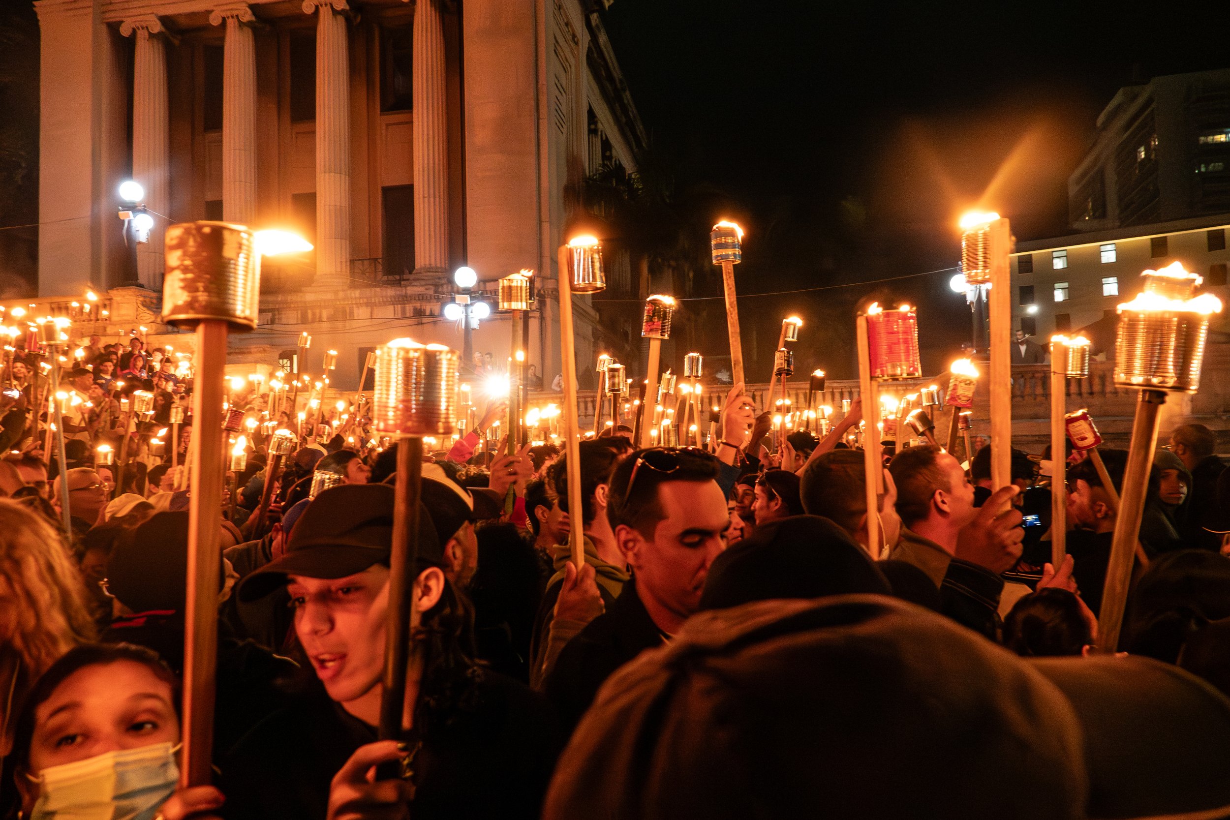 Marcha de la Antorcha
16"x20"  $225