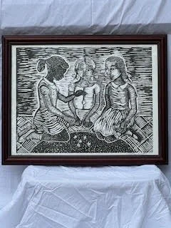 Jack Stones 20"x25.75" Framed $333