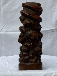 Makonde Griot Tree of Life 2  African Blackwood $250