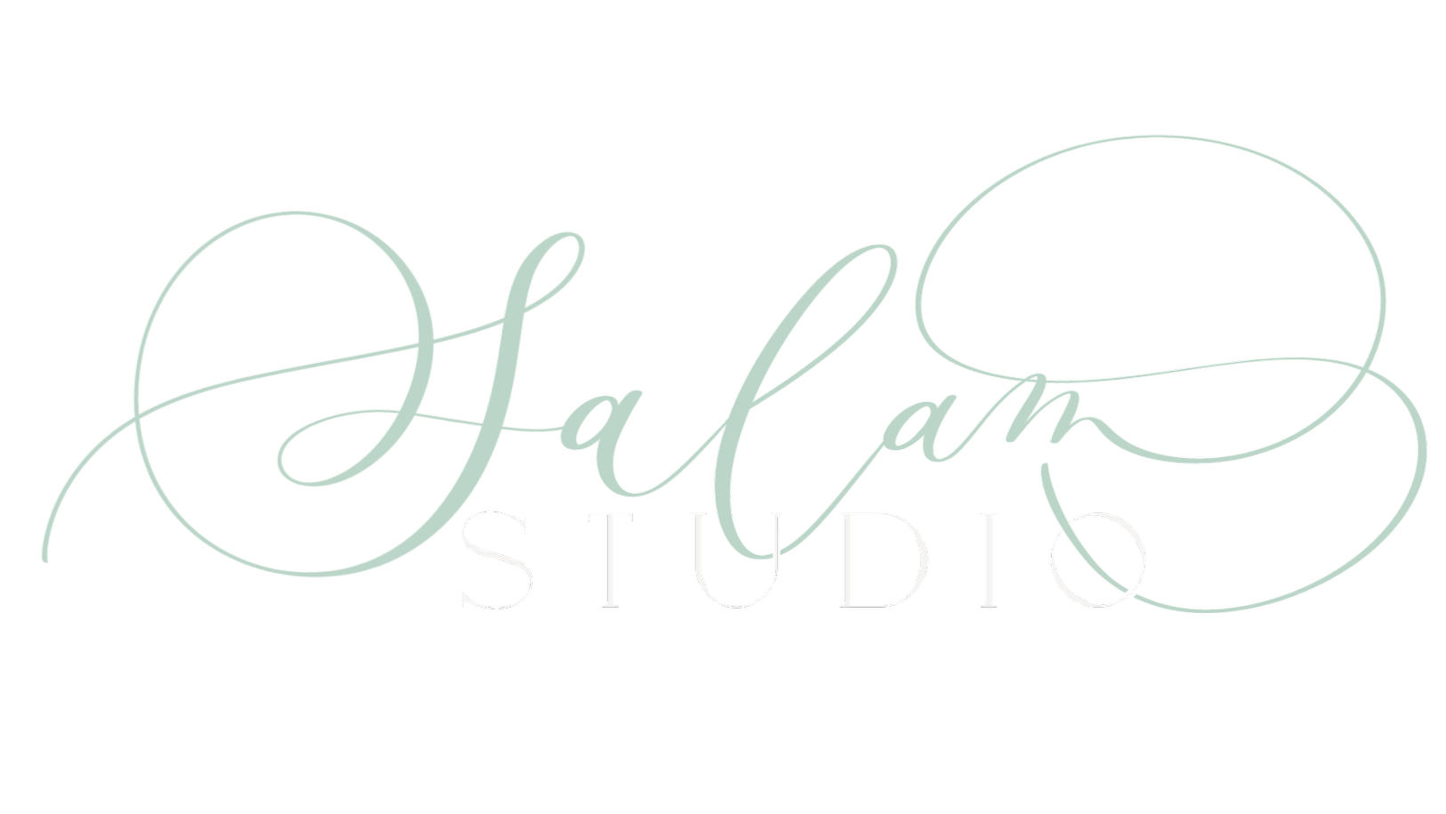 Stylized logo for Lafam Studio in cursive and uppercase font, with a black background.
