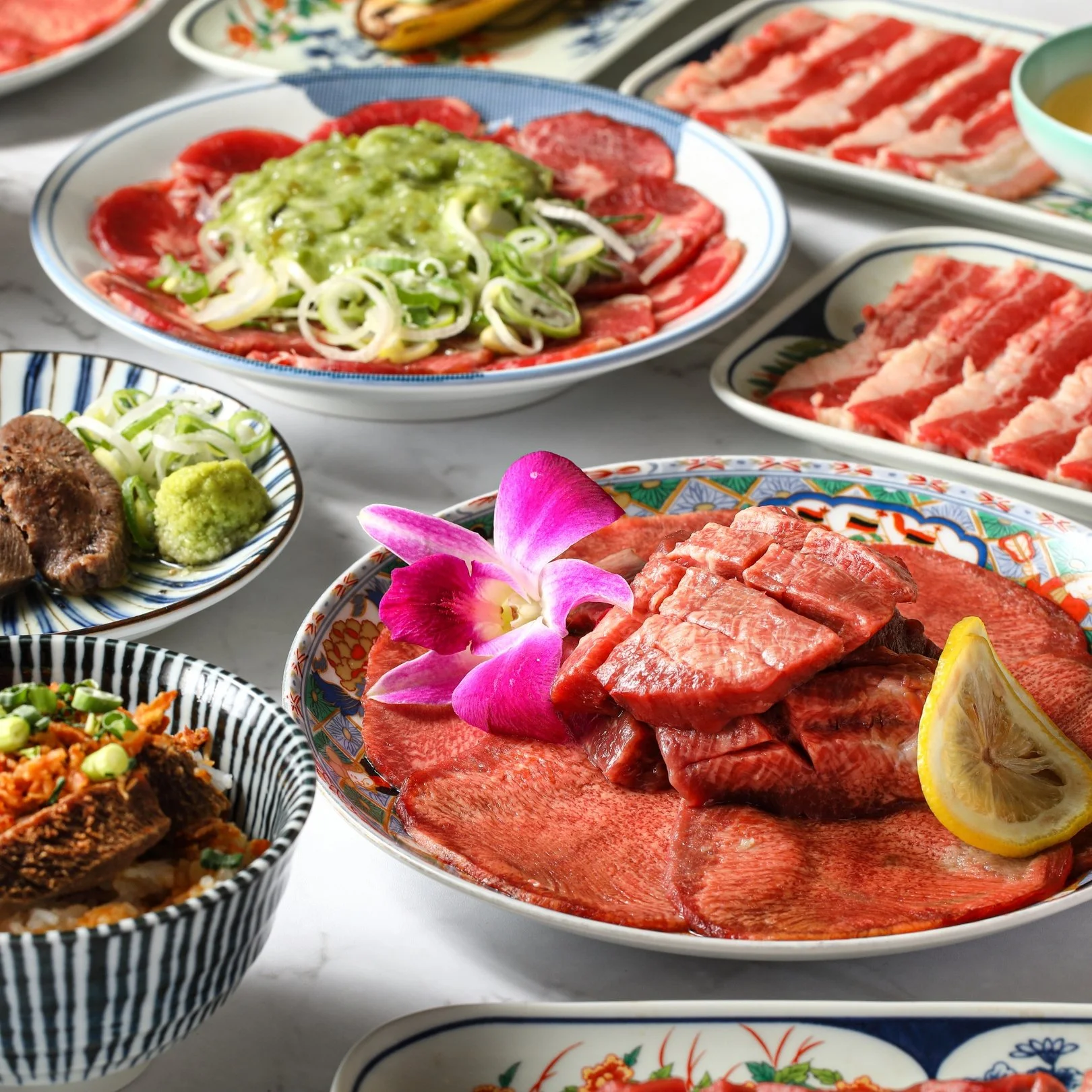 全60品 横綱牛タン焼肉食べ放題