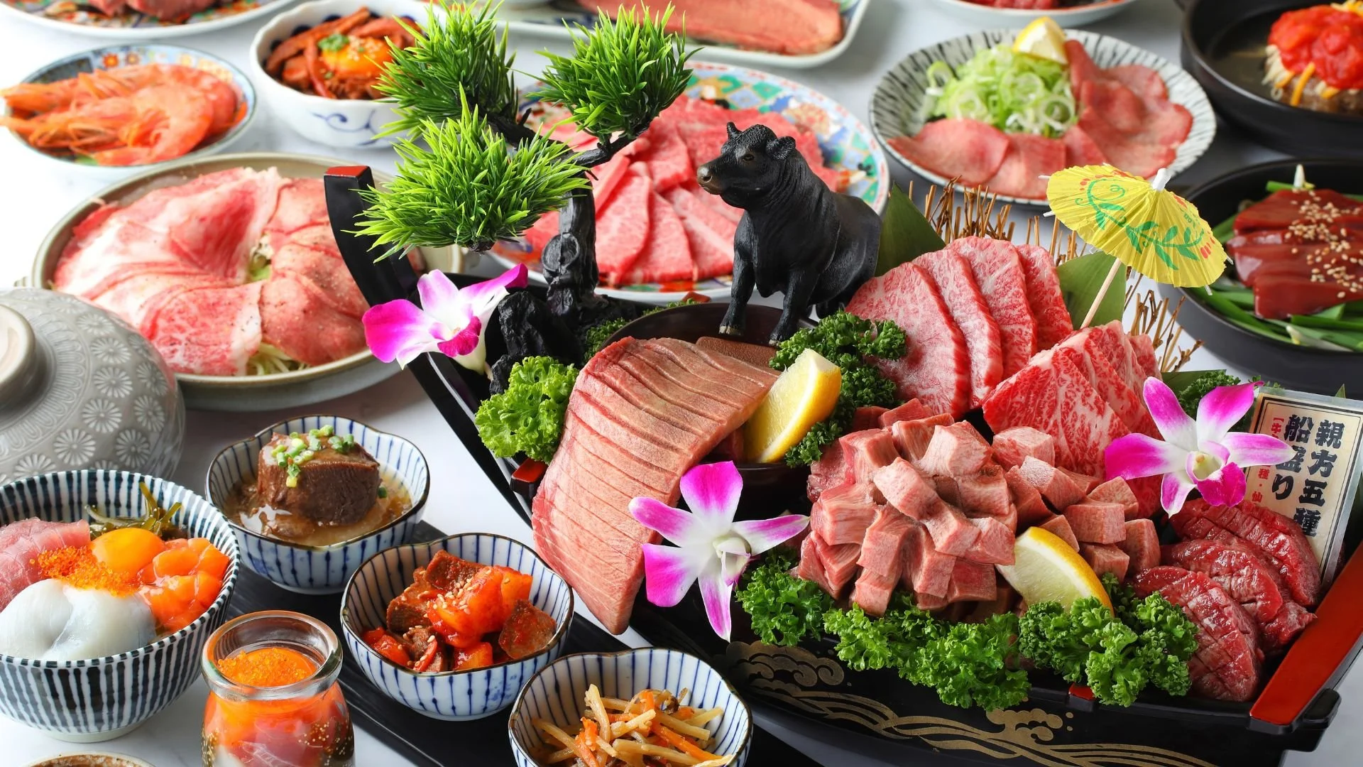 全80品 親方牛タン尽くし焼肉食べ放題