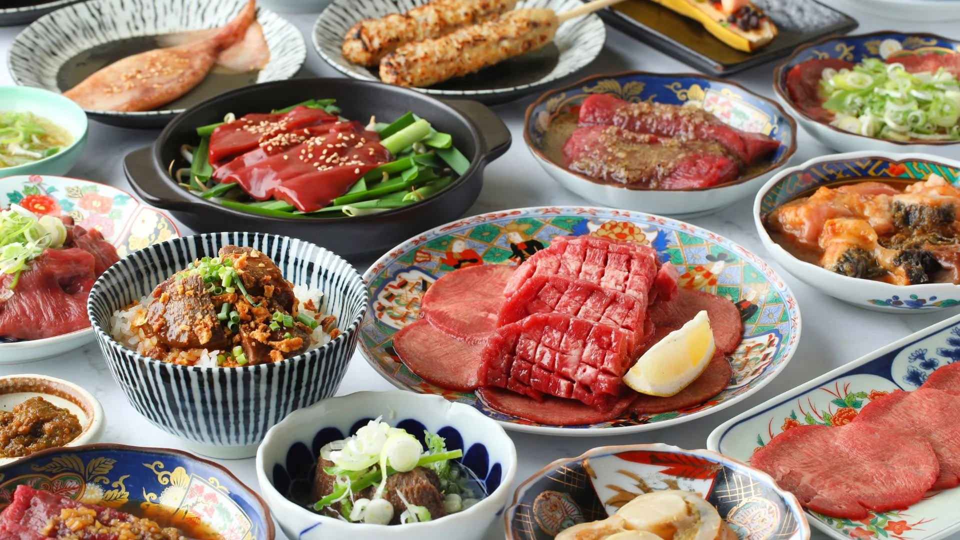 全60品 横綱牛タン焼肉食べ放題
