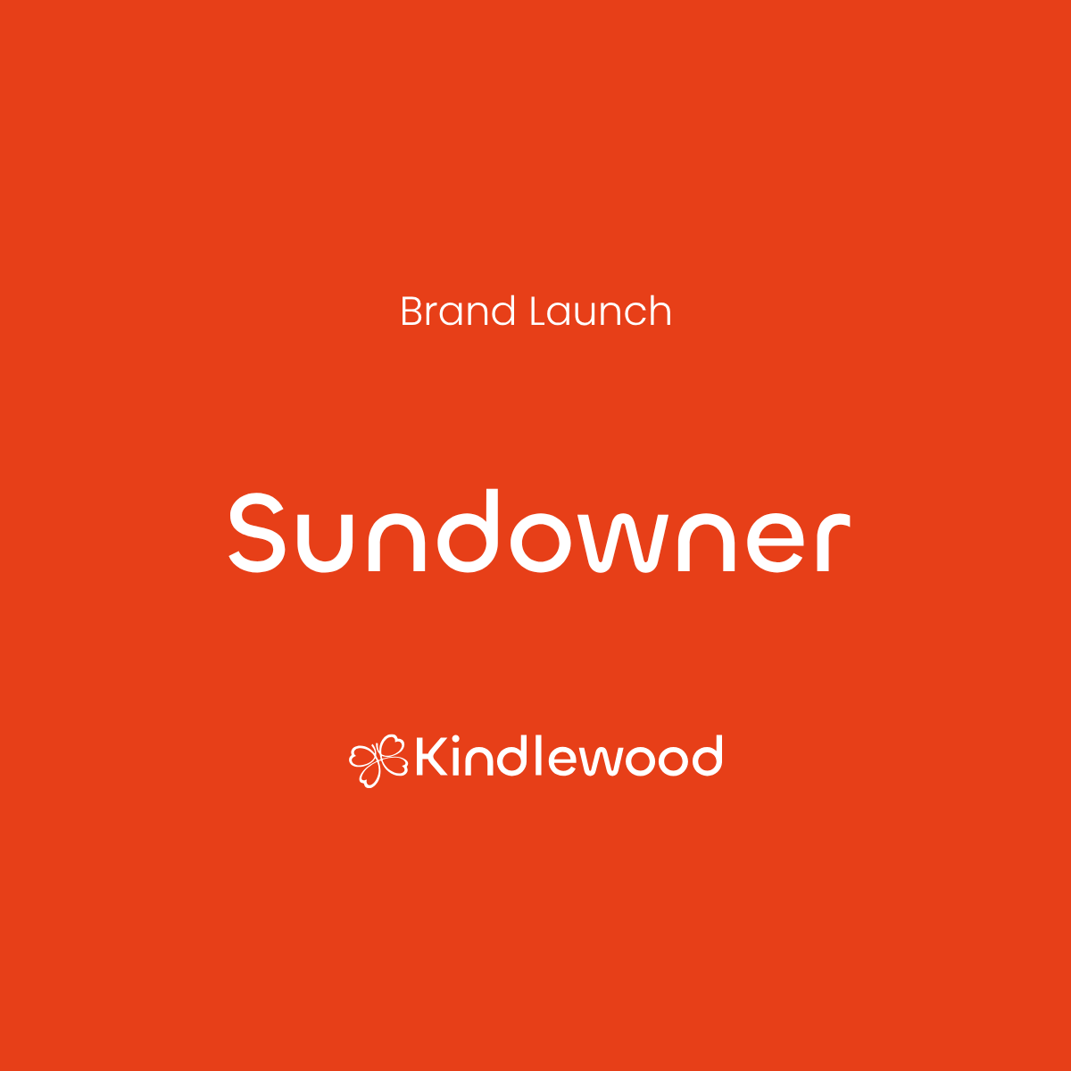 Kindlewood Brand Launch Sundowner