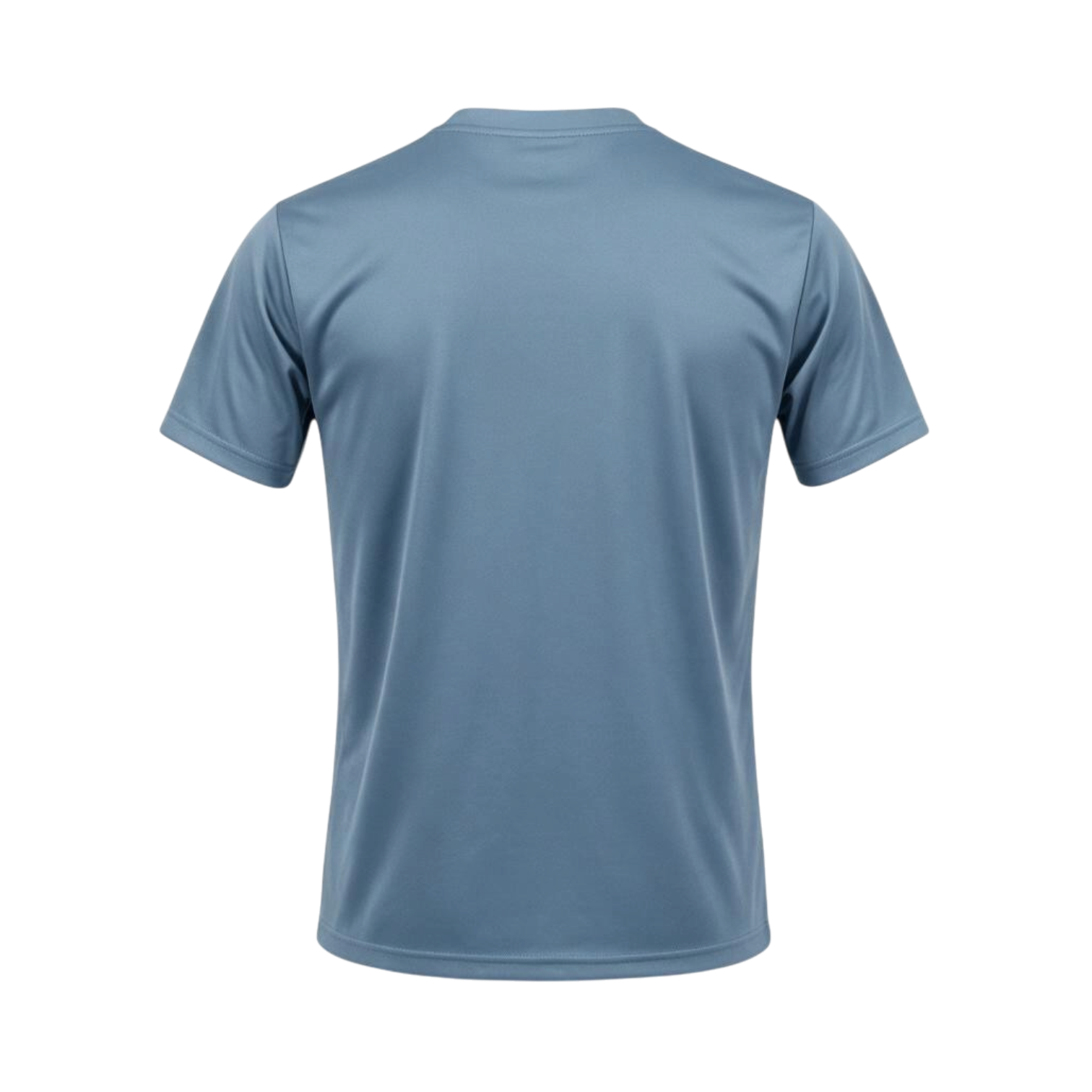 Light_blue_Crew_neck_polyester_T-Shirt_Back.png