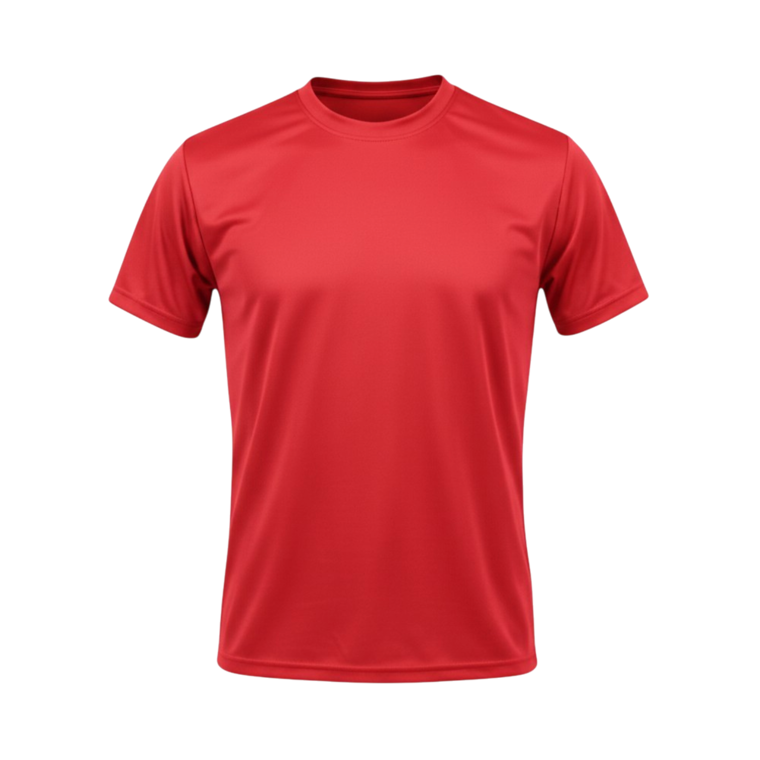 Red_Crew_neck_polyester_T-Shirt_Front.png