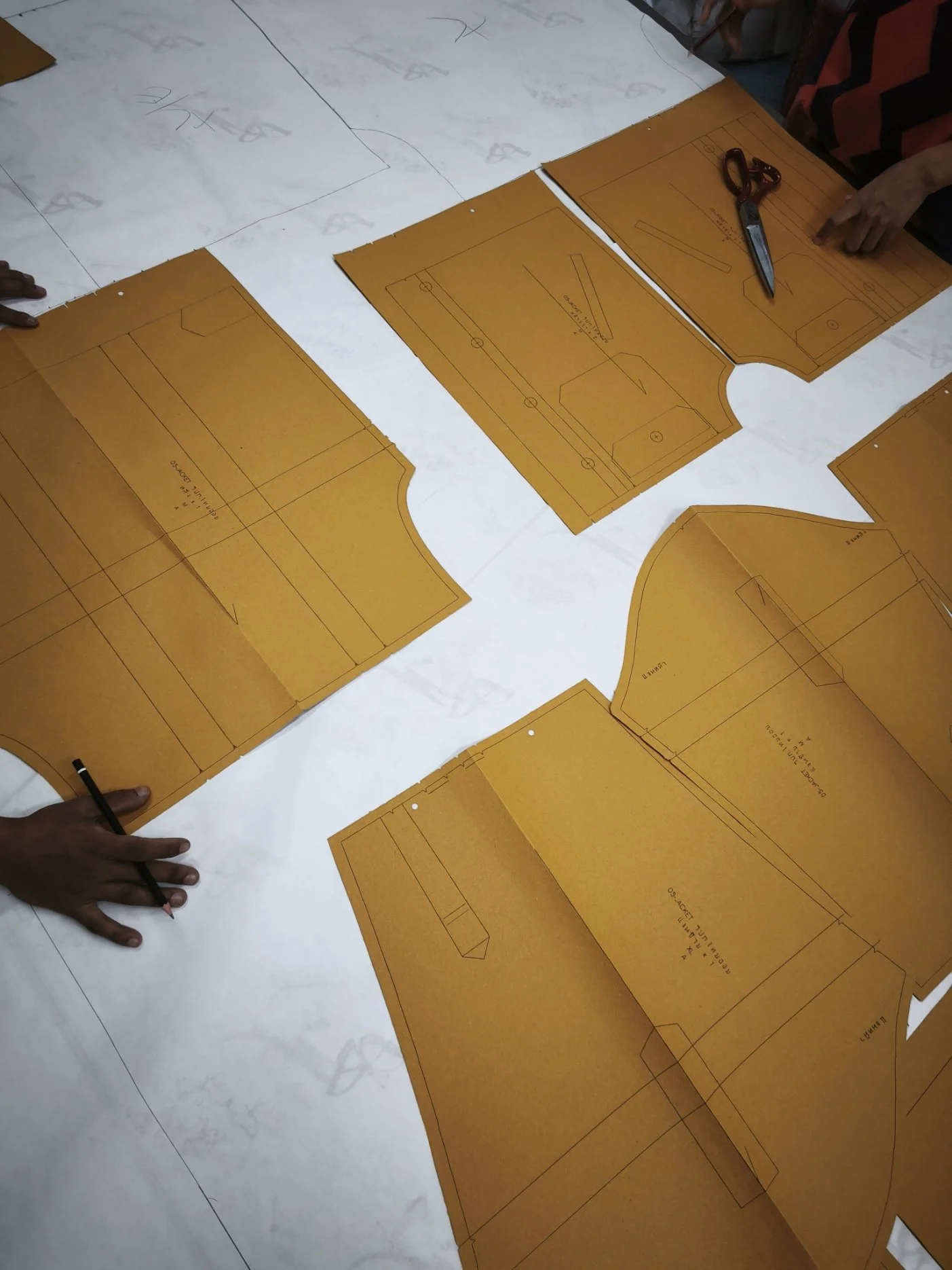 Professional Garment Pattern Making and Cutting Preparation