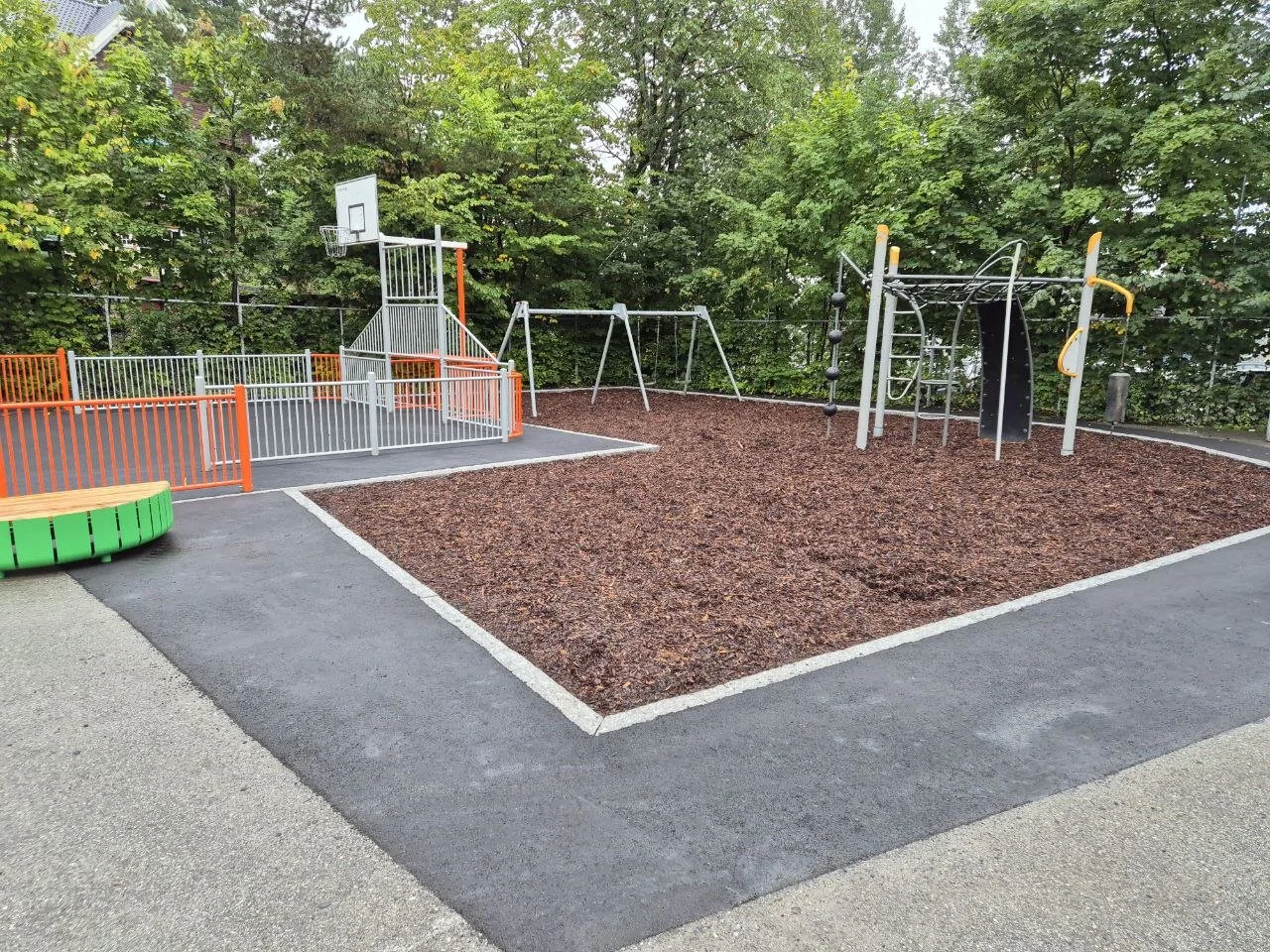 Lysaker skole lekeplass