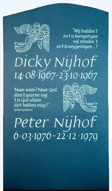 Welsh Slate Headstone