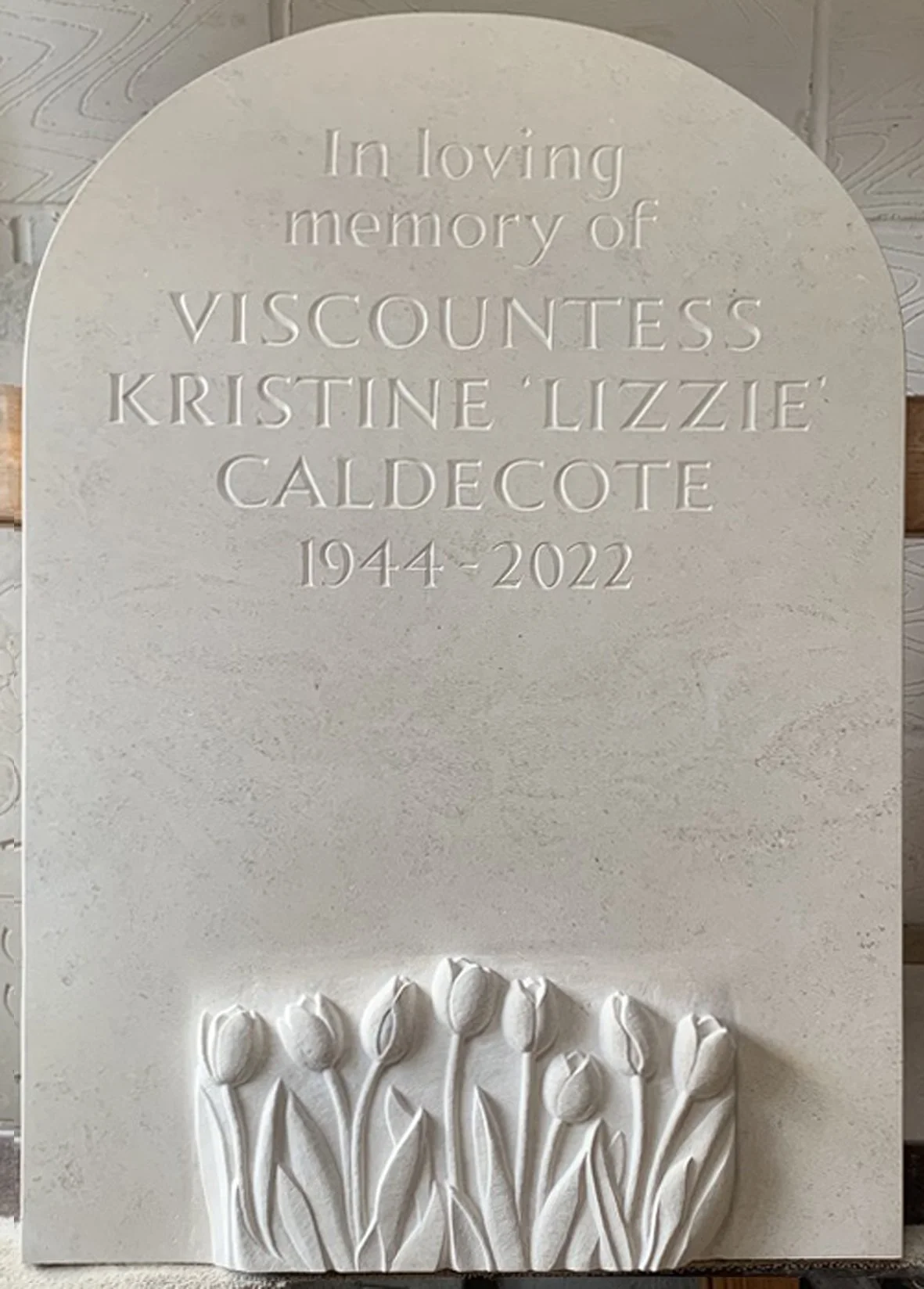 Purbeck 'Pon Freestone' headstone