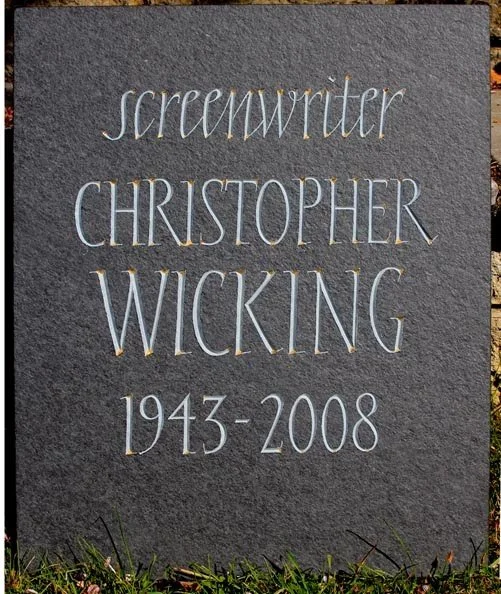 Flame textured grey Slate cremation plaque