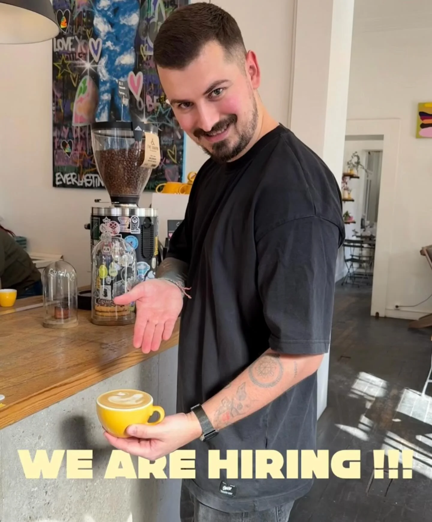 Want to master latte art like Ladislav ? Apply now and become part of the adventure ! ☕️🤩

You can send your CV to info@bloomluxembourgcoffee.com, and we will get back to you if your profile matches what we&rsquo;re looking for. 🤞🏼