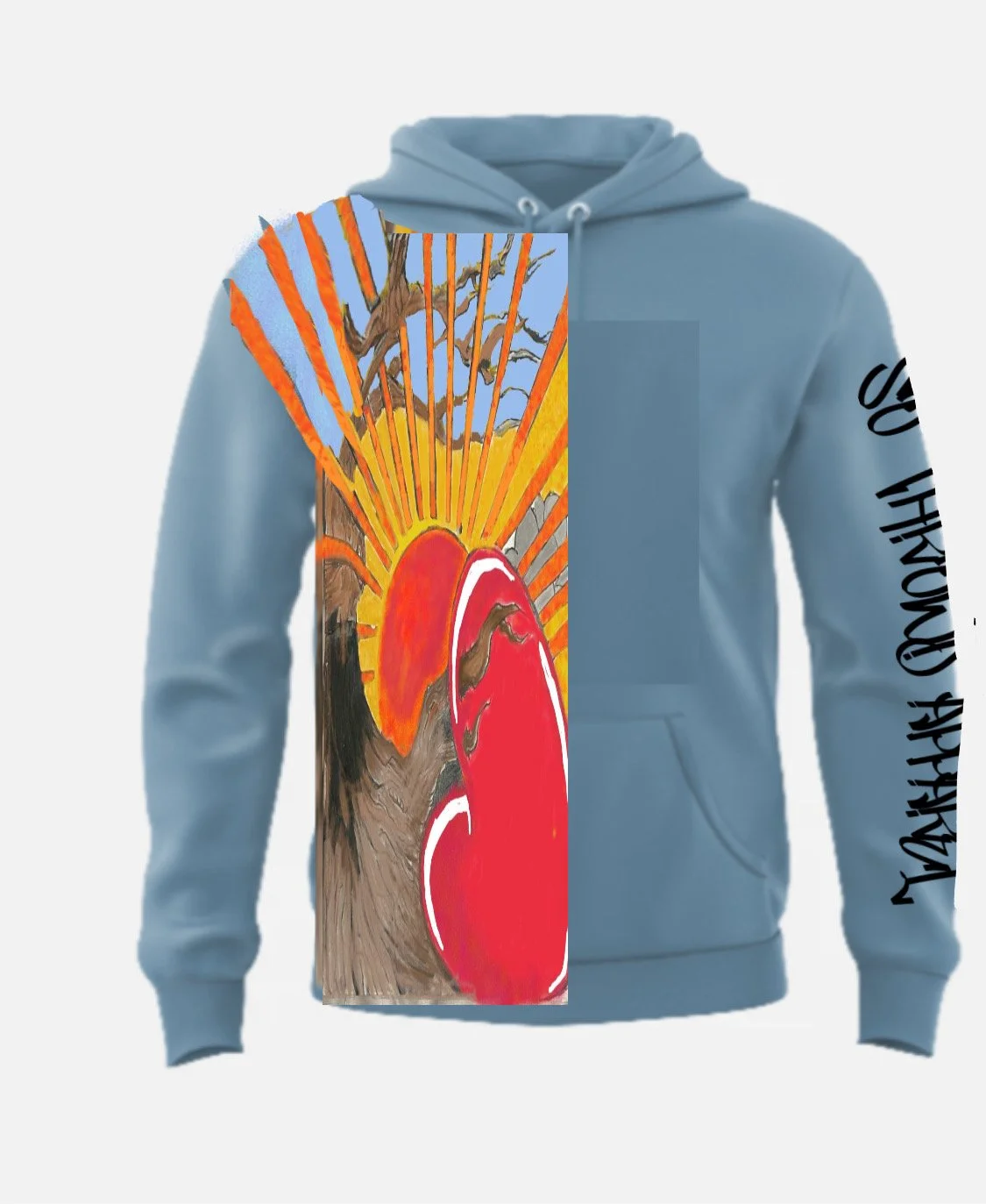 "The rising sun" Hoodie