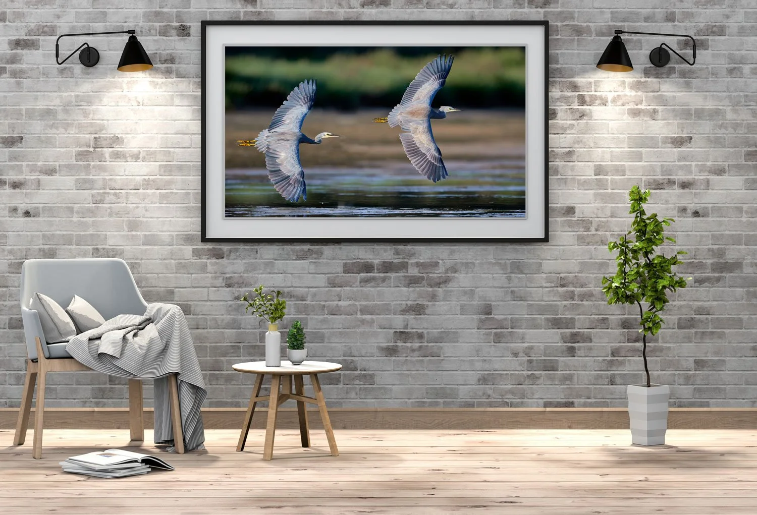 picture-frame-brickwall-lounge-heron's-flight.jpg
