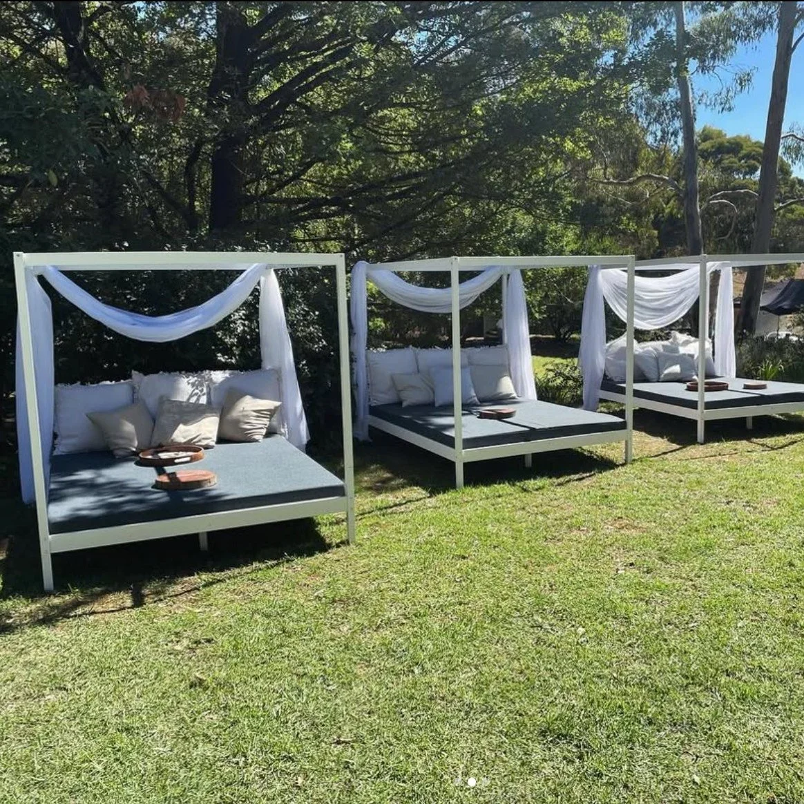 VIP Daybed Packages are selling fast ✨🍷
If you&rsquo;re keen to experience the festival in comfort and style, our VIP Main Stage Daybed Packages are available &mdash; and they&rsquo;re our most exclusive tickets.

🚨 Saturday VIP Daybeds are now SOL