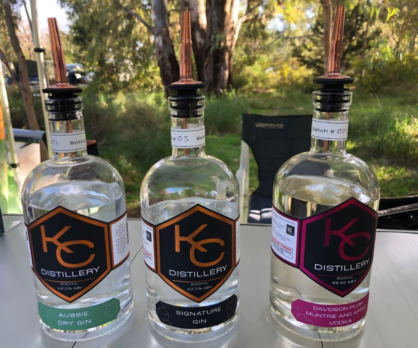 3 Bottles of KD Distillery Gin