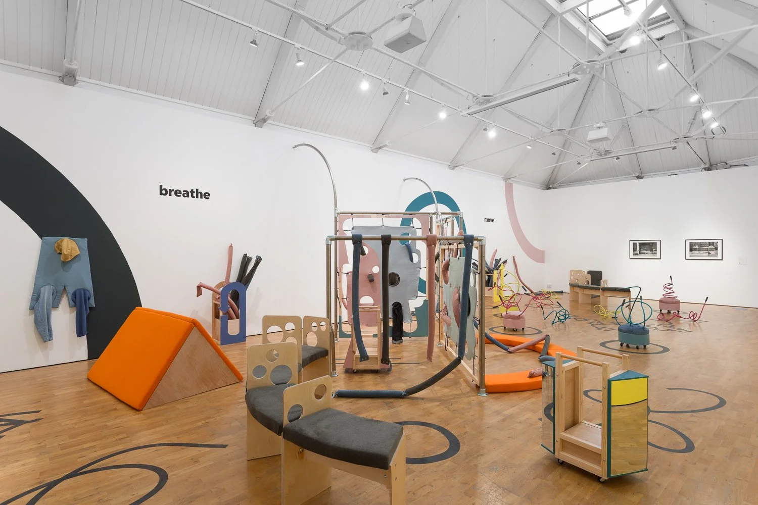 Shaping — Movement transforms sculpture and space. — LEAP THEN LOOK