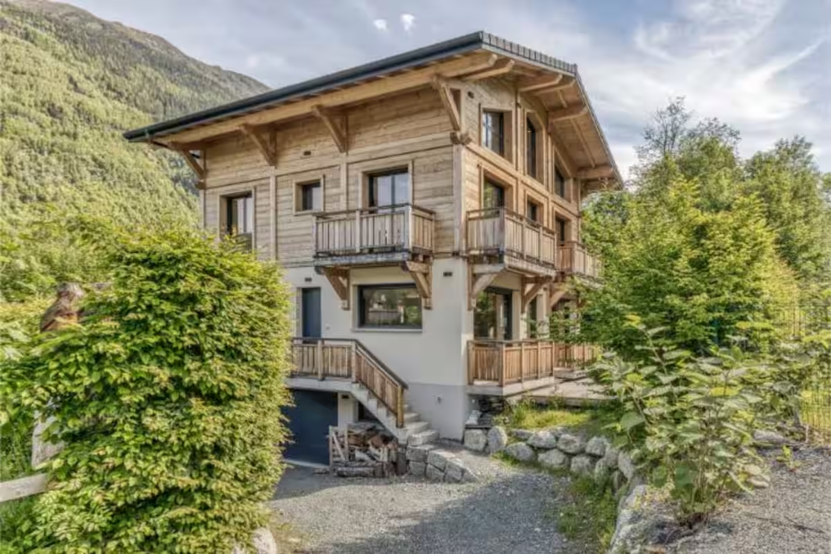 The private Altitude chalet in Les Houches