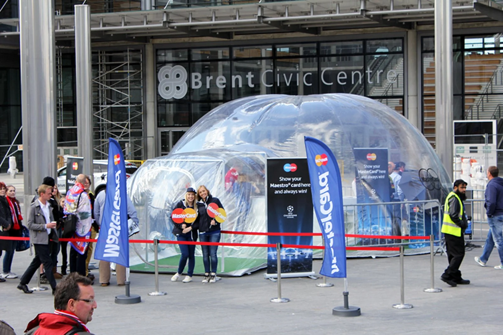 Mastercard Europe - Fan Centre Final UEFA Wembley 2013